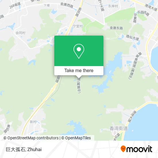 巨大孤石 map