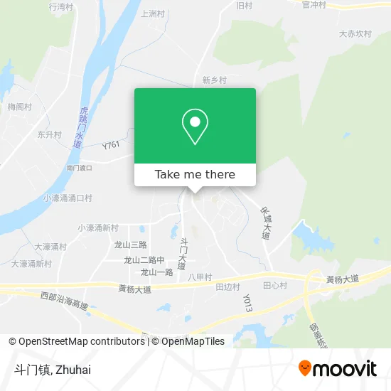 斗门镇 map