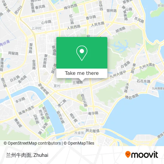 兰州牛肉面 map