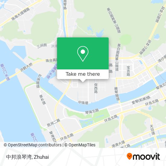 中邦浪琴湾 map