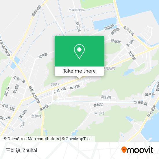 三灶镇 map