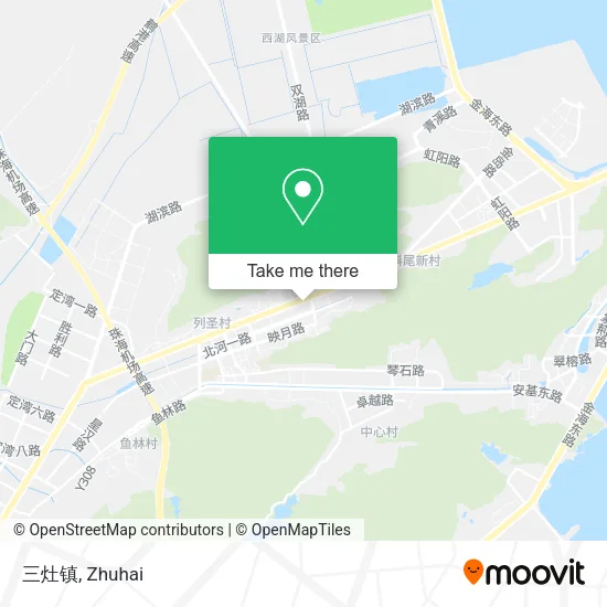 三灶镇 map