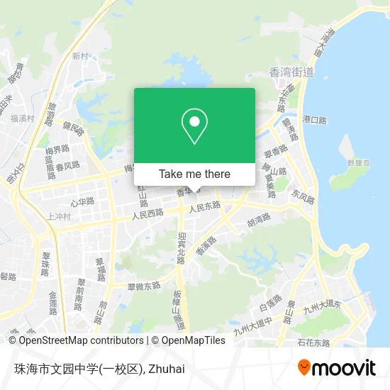 珠海市文园中学(一校区) map