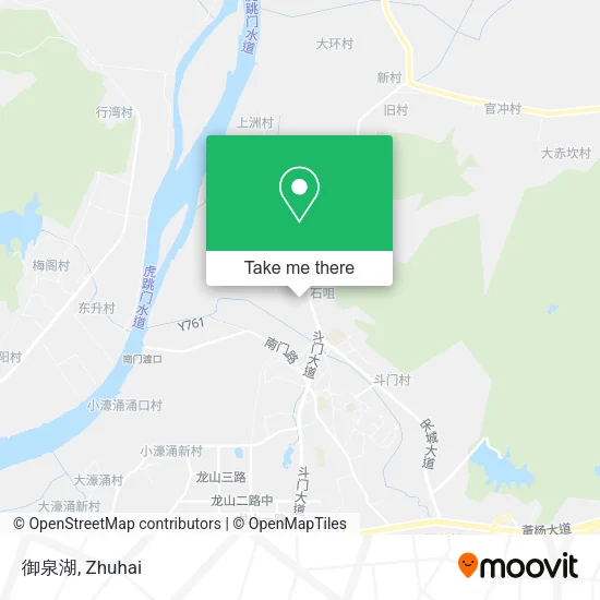 御泉湖 map