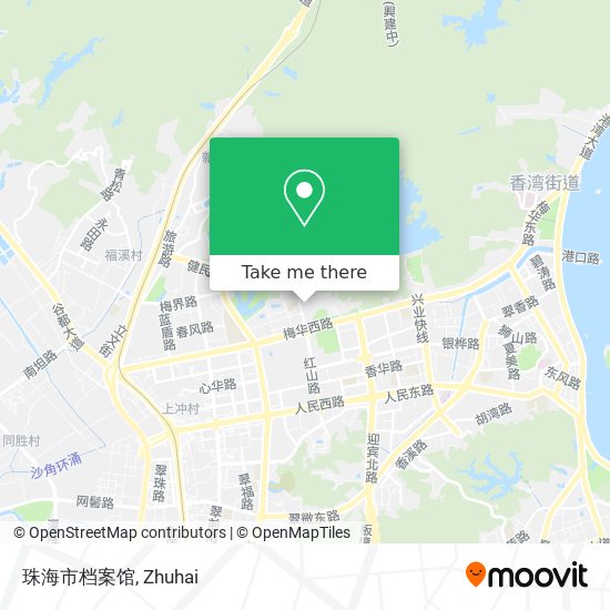 珠海市档案馆 map