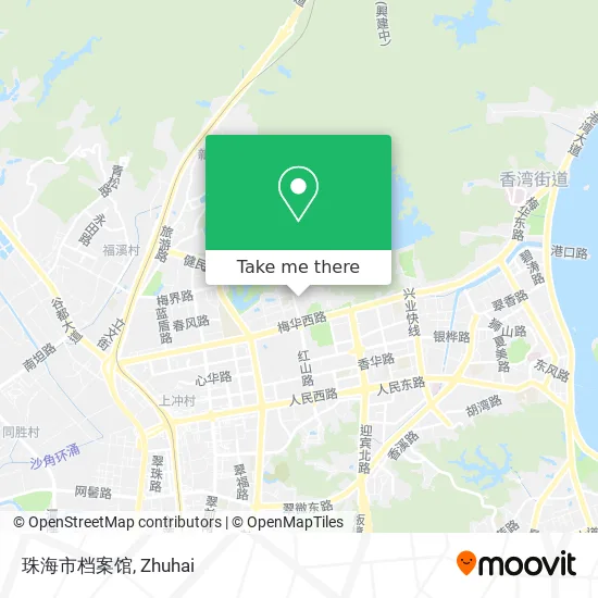 珠海市档案馆 map