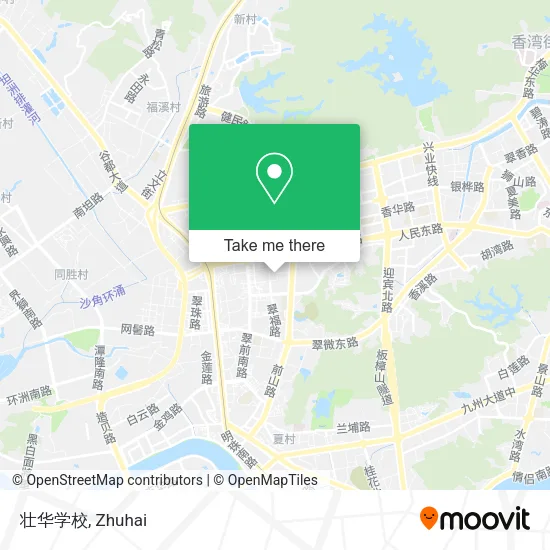 壮华学校 map