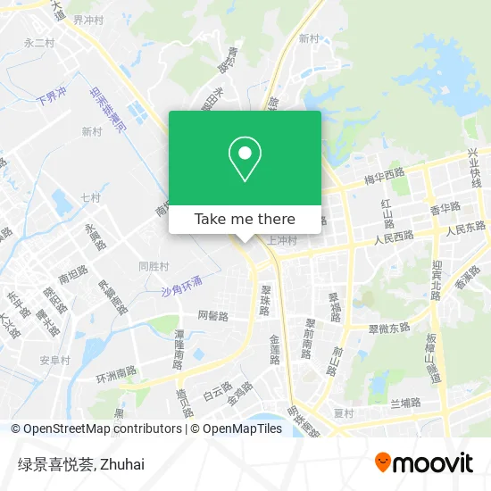 绿景喜悦荟 map