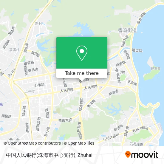 中国人民银行(珠海市中心支行) map