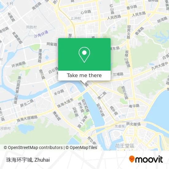 珠海环宇城 map