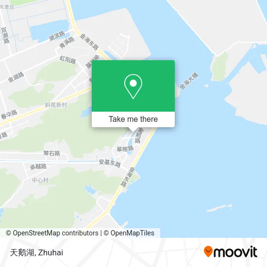 天鹅湖 map