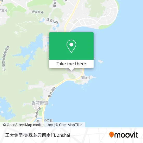 工大集团-龙珠花园西南门 map