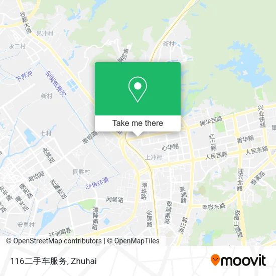 116二手车服务 map