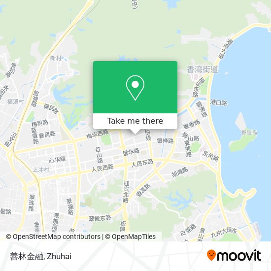 善林金融 map
