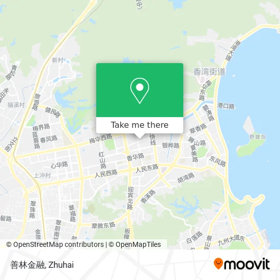 善林金融 map