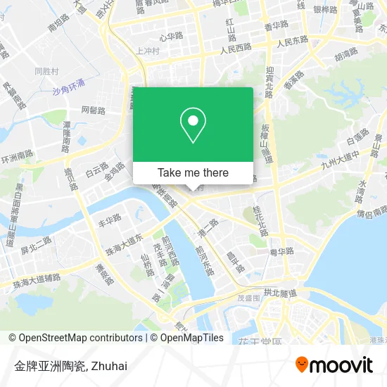 金牌亚洲陶瓷 map