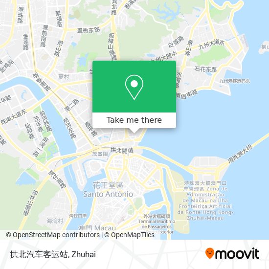 拱北汽车客运站 map