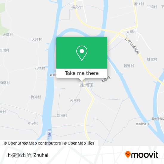 上横派出所 map