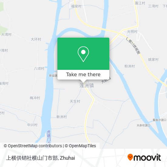 上横供销社横山门市部 map