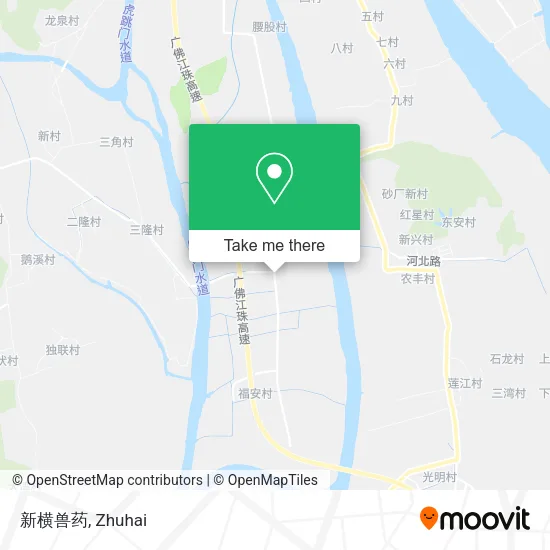 新横兽药 map