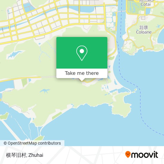 横琴旧村 map