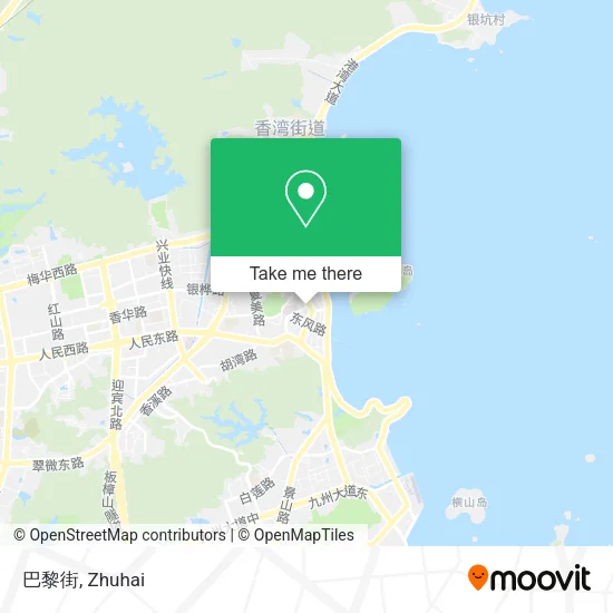 巴黎街 map