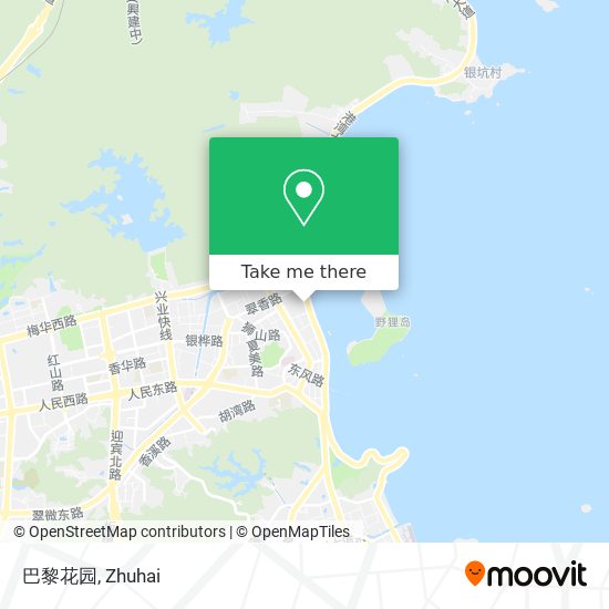 巴黎花园 map