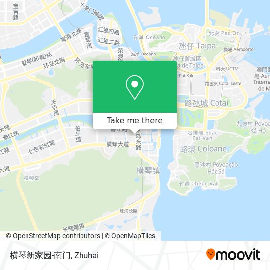 横琴新家园-南门 map