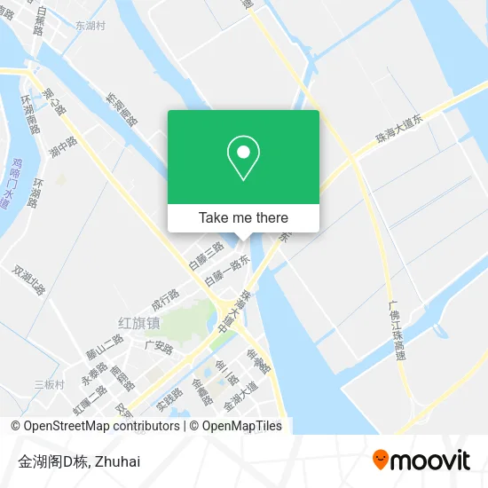 金湖阁D栋 map