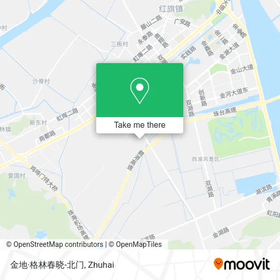 金地·格林春晓-北门 map