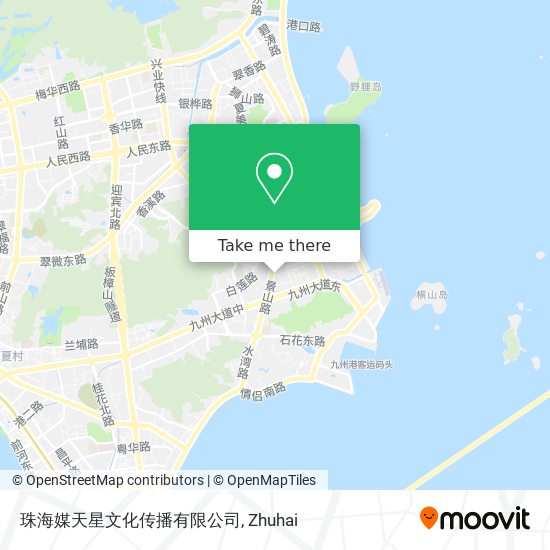珠海媒天星文化传播有限公司 map