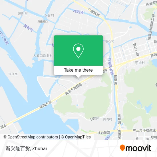 新兴隆百货 map