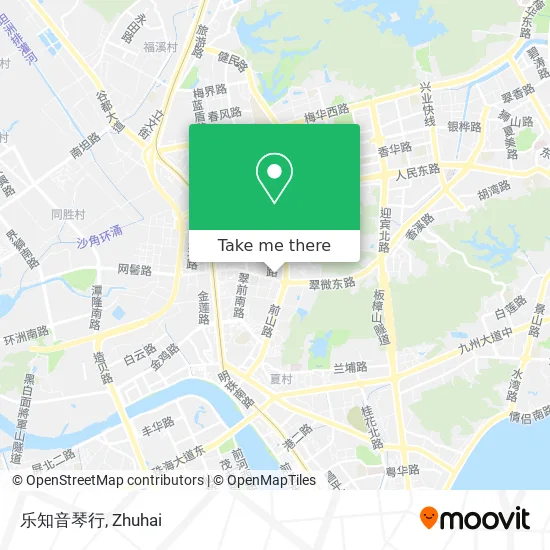 乐知音琴行 map