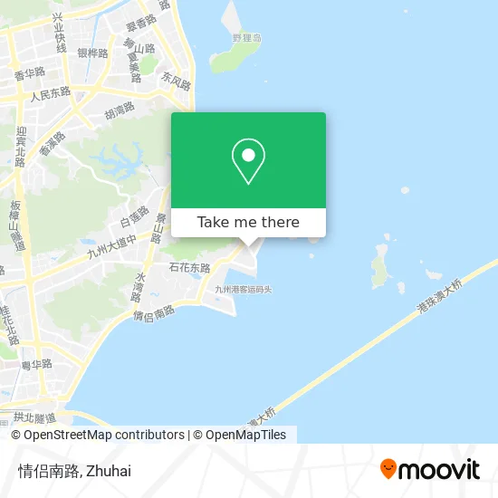 情侣南路 map