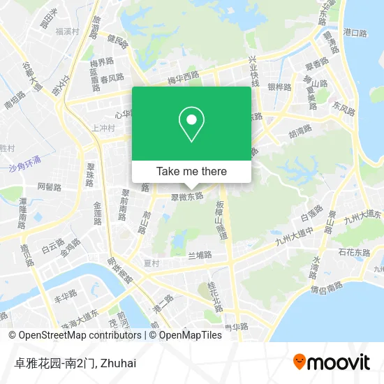 卓雅花园-南2门 map