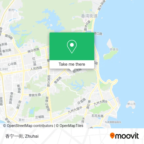 香宁一街 map