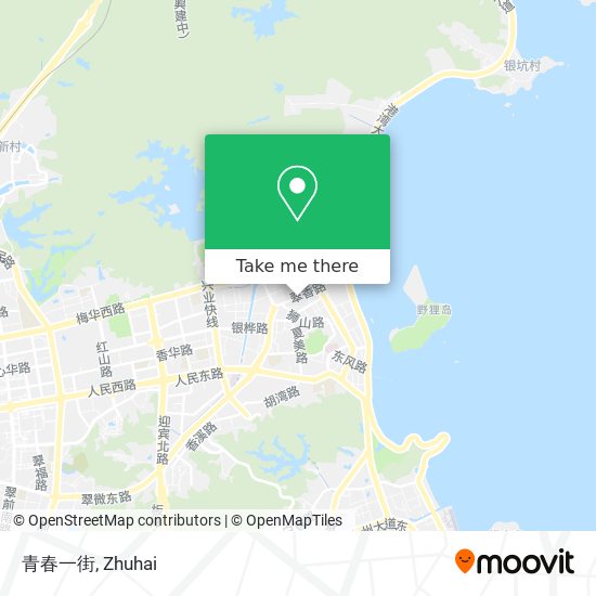 青春一街 map