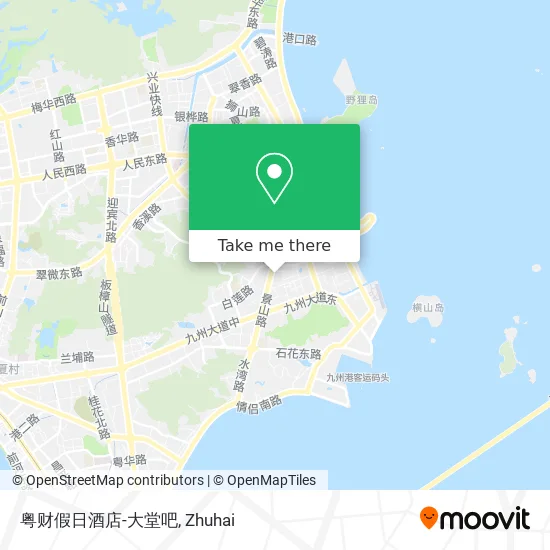 粤财假日酒店-大堂吧 map