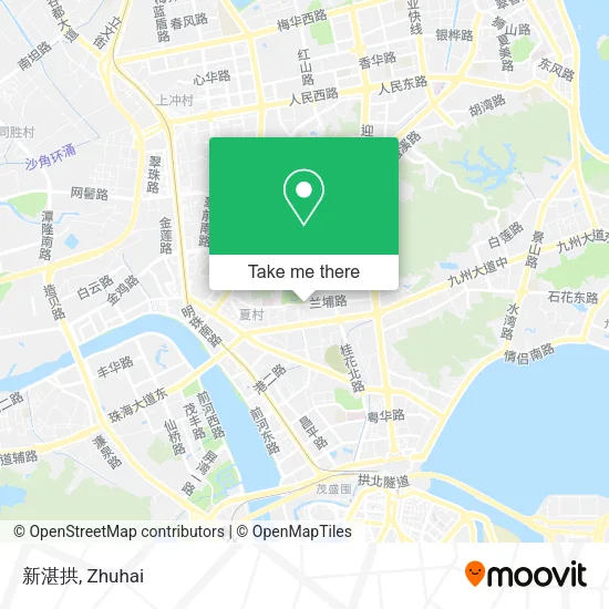 新湛拱 map
