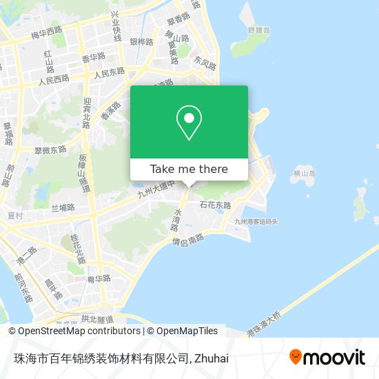 珠海市百年锦绣装饰材料有限公司 map