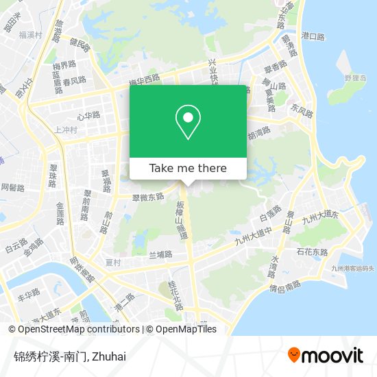 锦绣柠溪-南门 map
