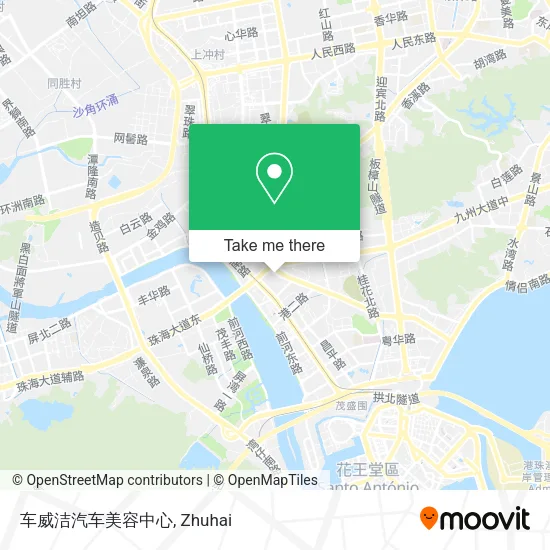车威洁汽车美容中心 map