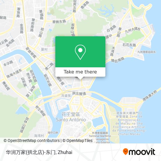 华润万家(拱北店)-东门 map