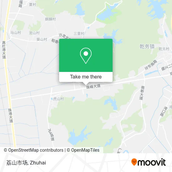荔山市场 map