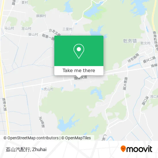 荔山汽配行 map