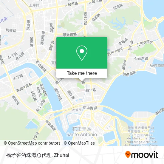 福矛窖酒珠海总代理 map
