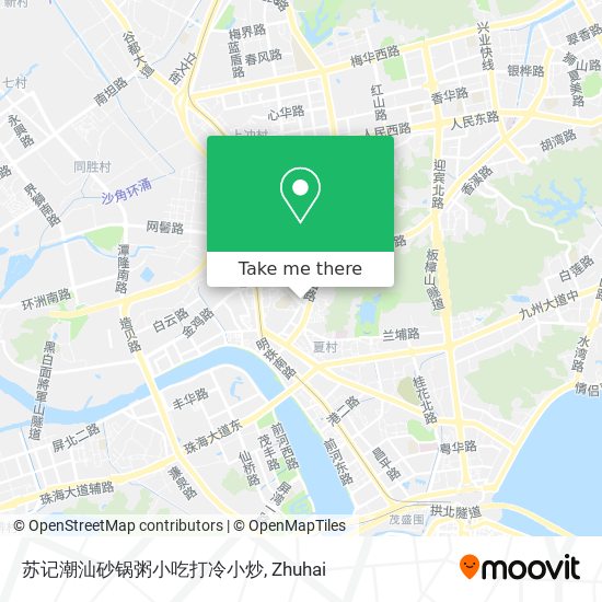 苏记潮汕砂锅粥小吃打冷小炒 map