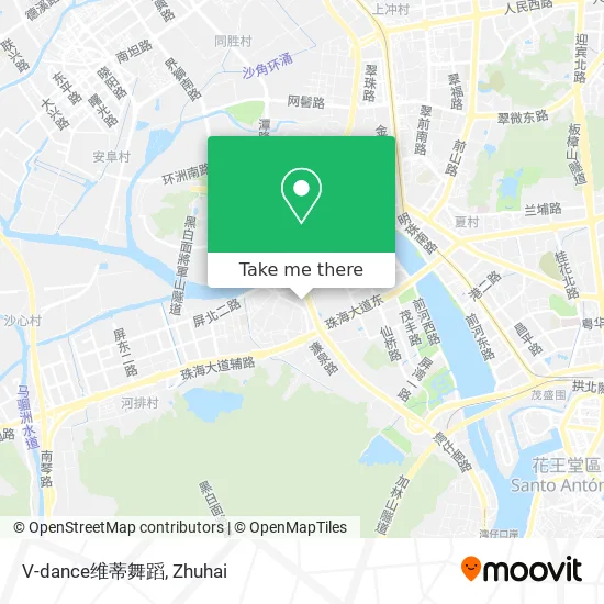 V-dance维蒂舞蹈 map