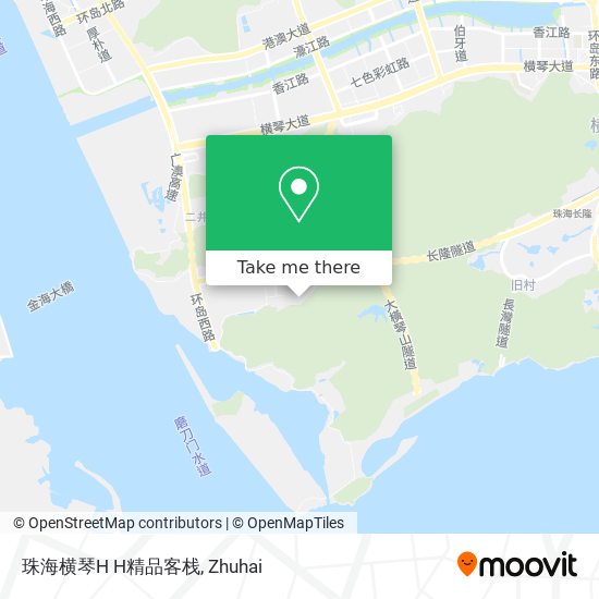 珠海横琴H H精品客栈 map