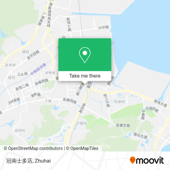 冠南士多店 map